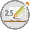 You've earned a badge for writing 25 book reviews. Wrote 25 Book Reviews